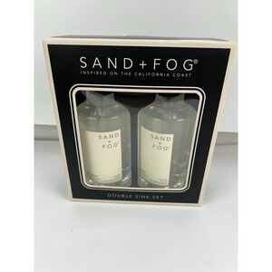 Sand + Fog Clean Waves Hand Soap Double Sink Set • 2 × 15.7 oz • New in Box